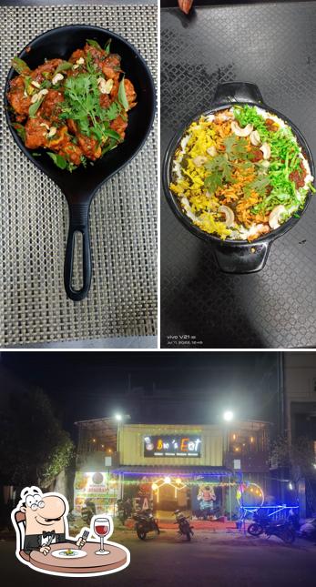 This is the image depicting food and exterior at Bro.s Eat Restaurant