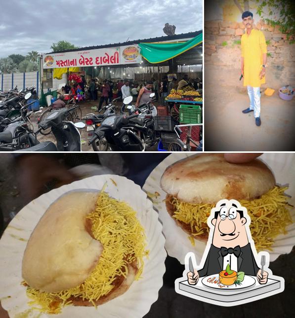 Check out the image showing food and exterior at Mastana Best Dabeli