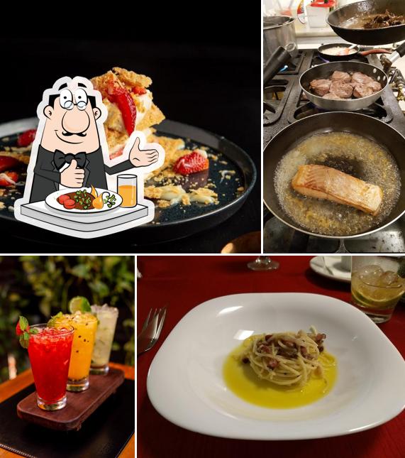 Comida em Restaurante Miracolo