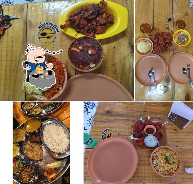 Meals at Preparartion Restaurant