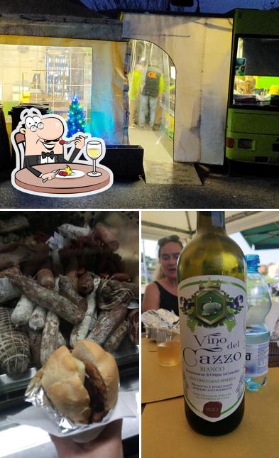 La foto della cibo e esterno di Ristoro da Alberto