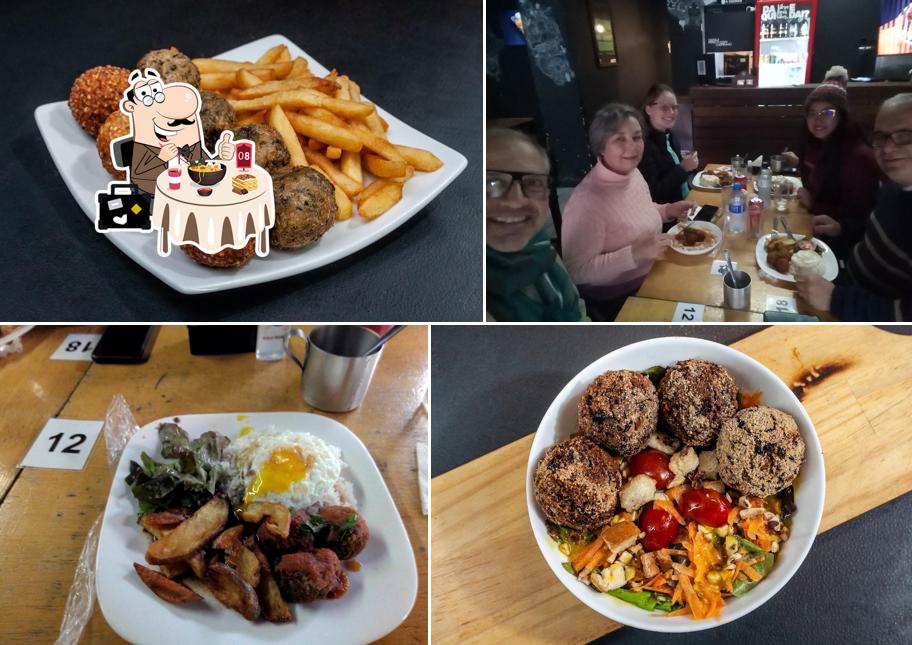 Comida em A Almondegaria