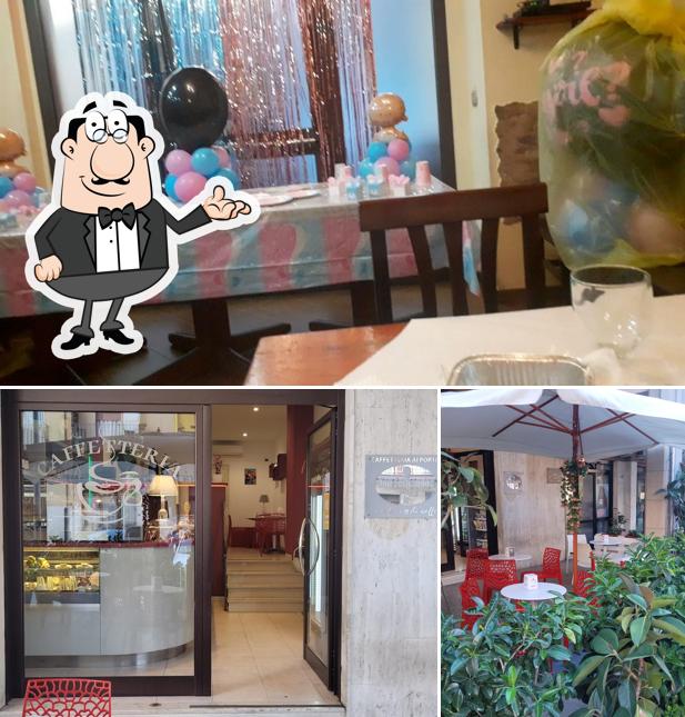 Gli interni di Caffetteria Ai portici