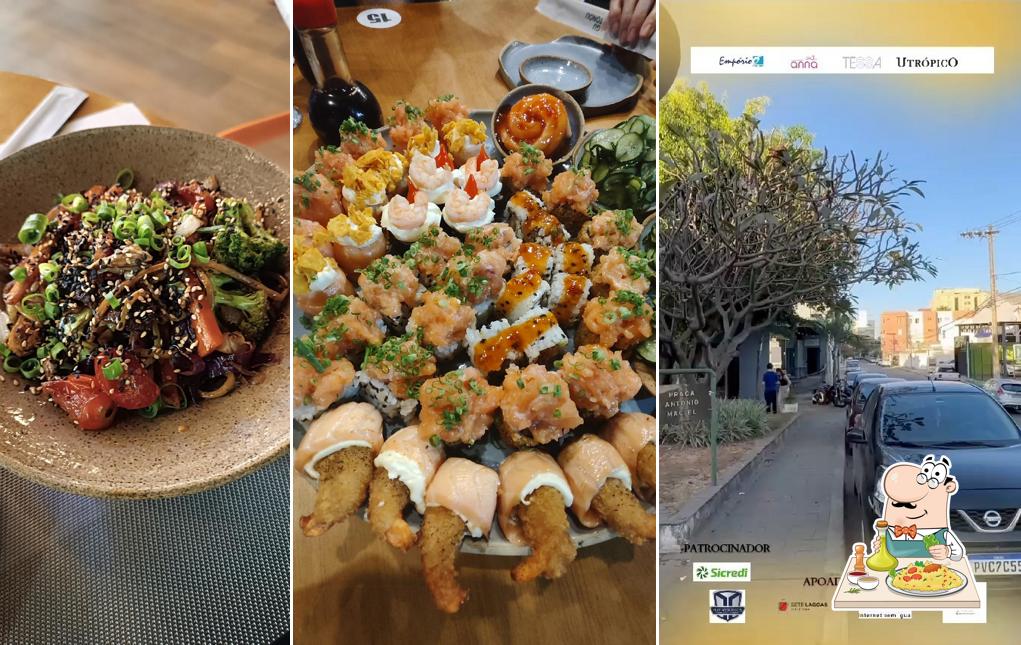 Comida em Gu Tonoli sushi