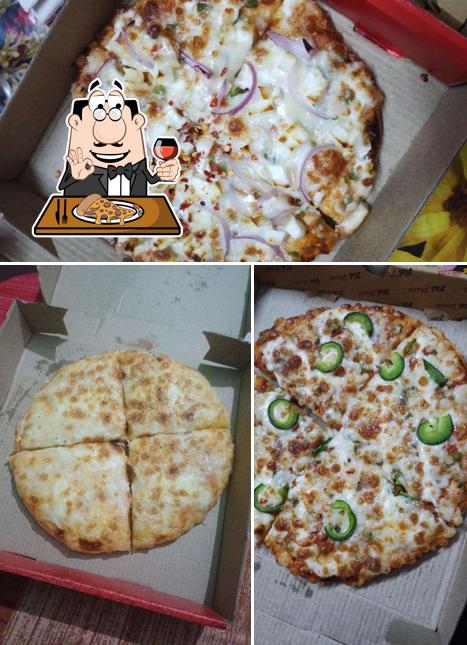 Order different types of pizza