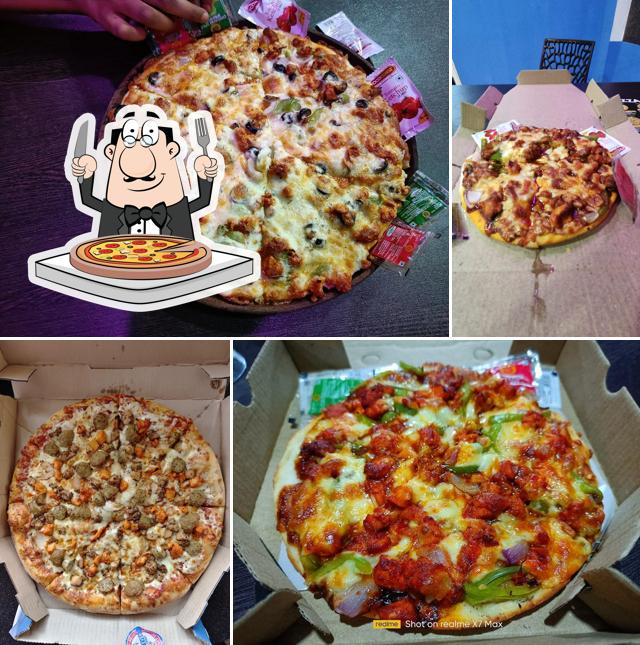Try out various kinds of pizza