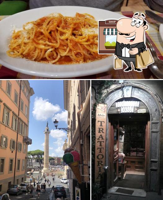 La immagine di esterno e cibo da Nonno Melo