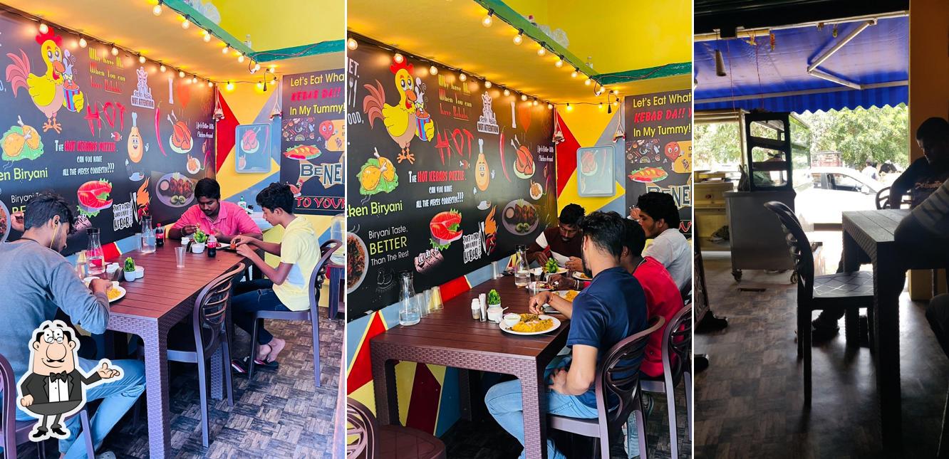 The interior of HOT KEBABS