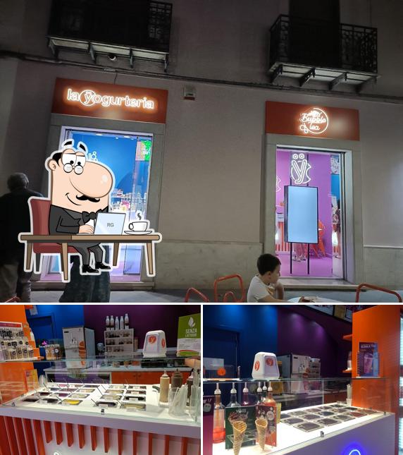 Gli interni di La Yogurteria Agropoli