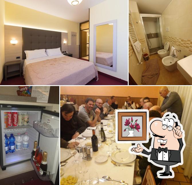 Gli interni di Park Hotel Ristorante Ca' Bianca