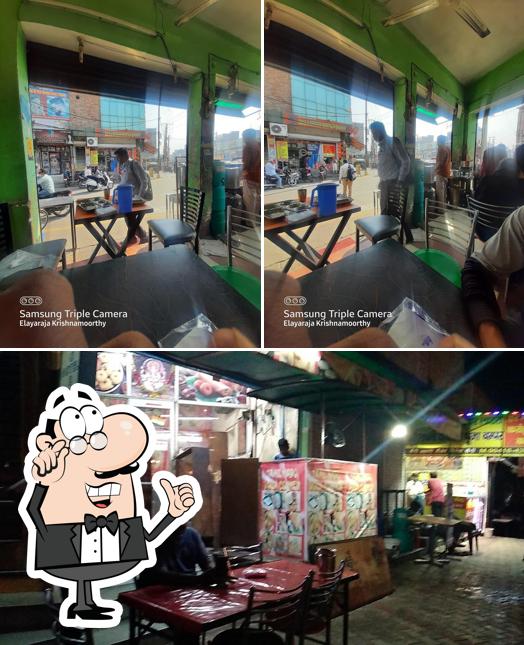 The restaurant's interior and beverage