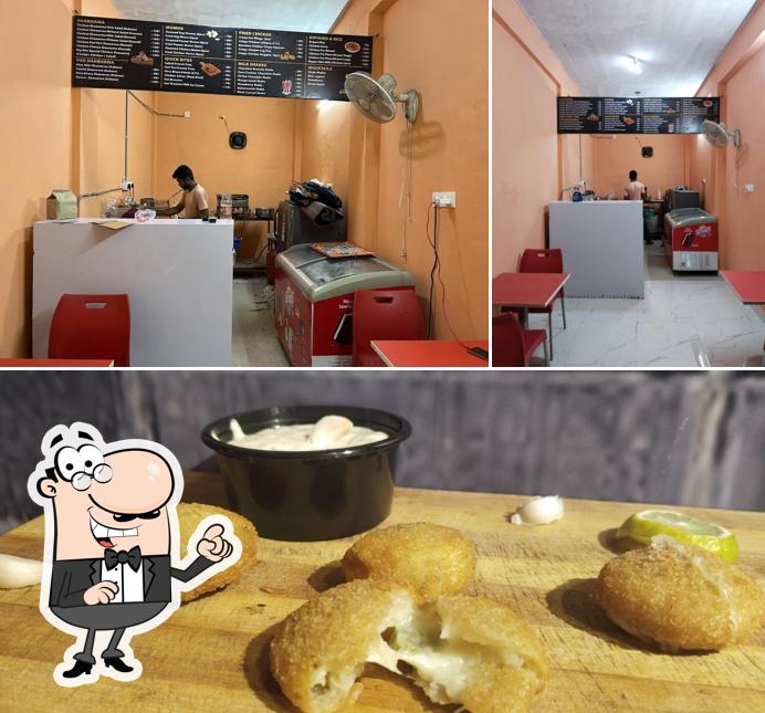 The interior of The Big Bite Shawarma