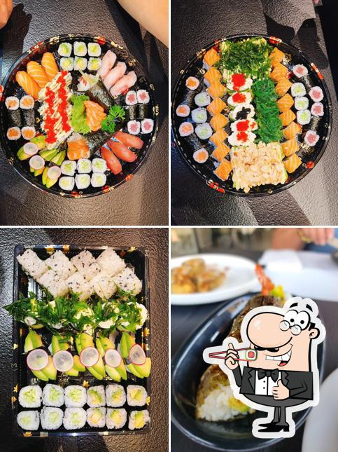 Ordina le diverse opzioni di sushi