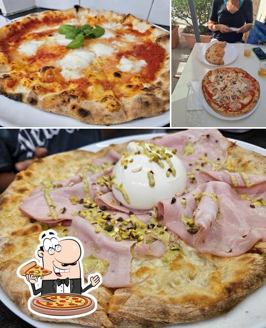 Scegli tra le molte varianti di pizza