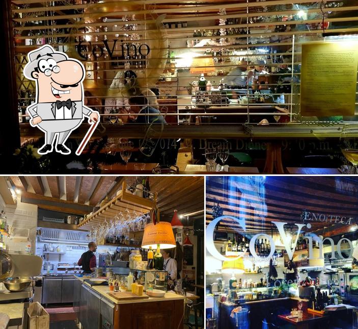 Questa è la foto che raffigura la esterno e bancone da bar di Al Covino