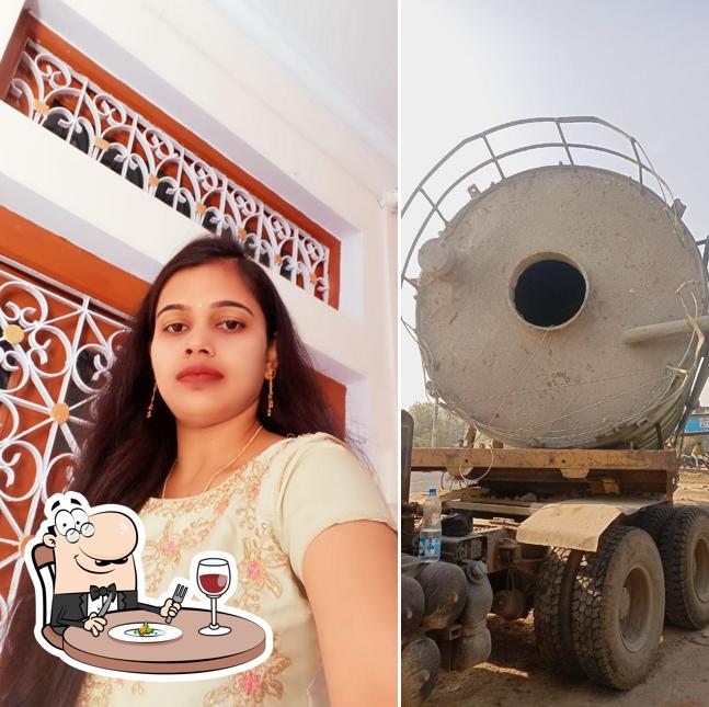 Food at Asha Hotel- Owner PP Chauhan