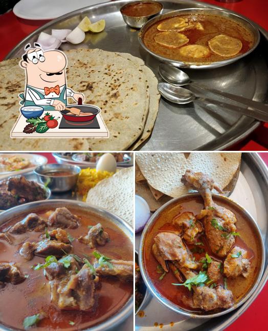 Chicken curry at Hotel Jayesh