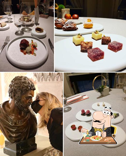 Cibo al Villa Crespi