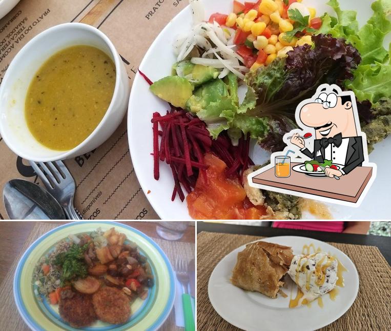 Platos en Ser-Afim Restaurante Vegano