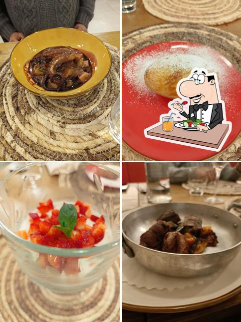 Cibo al la Masseria in corte