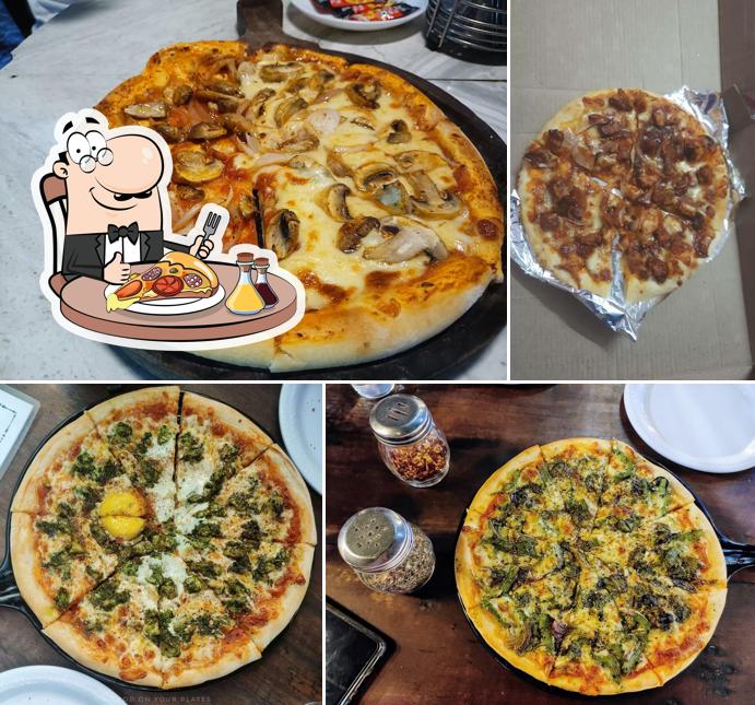 Pick different kinds of pizza