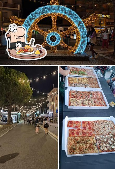 A Doppio Gusto Pizza & Kebab, puoi ordinare una bella pizza