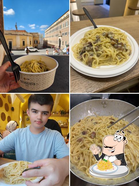 Spaghetti alla carbonara al Pastasciutta