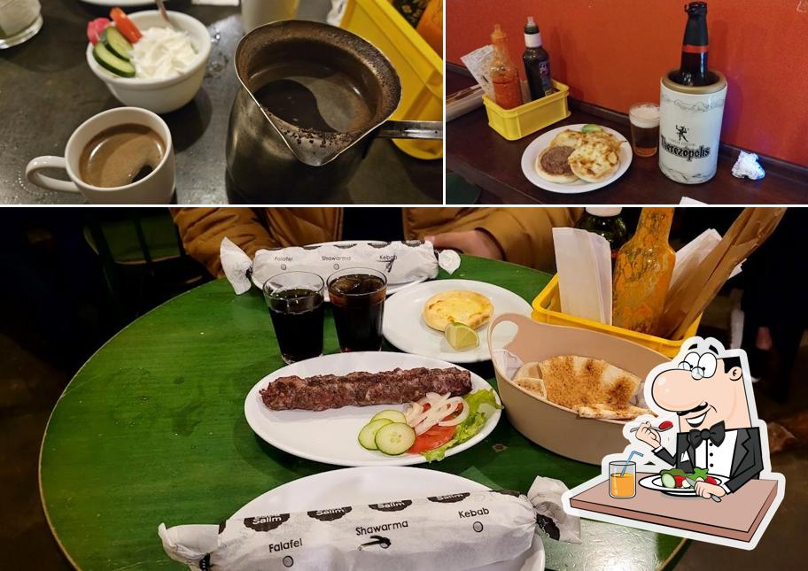 Comida em Baba Salim