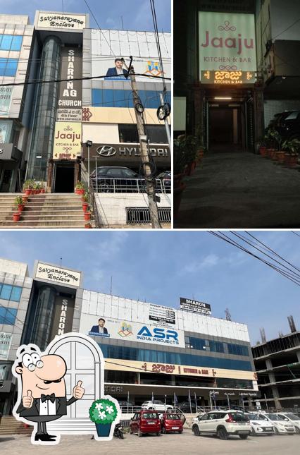 The exterior of Jaaju Kitchen & Bar