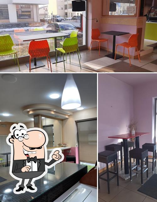 Gli interni di Kebab Pasquer