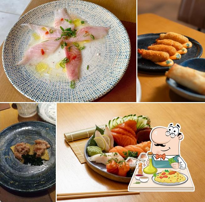 Platos en Nazo Japanese Food