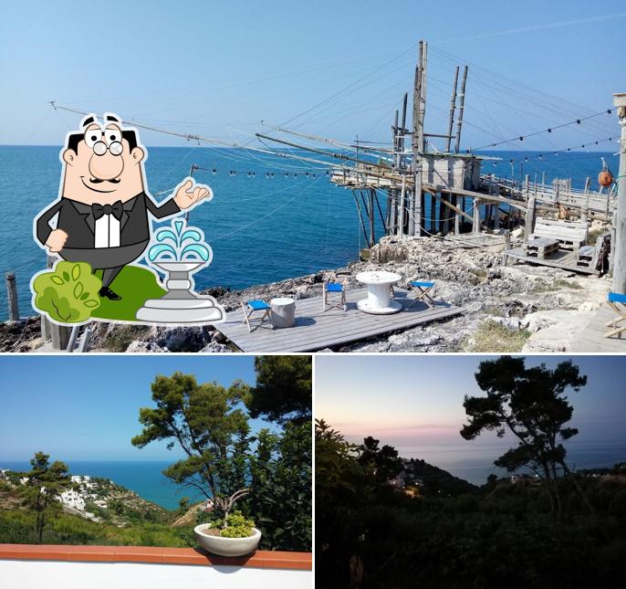 Gli esterni di Ristorante Alba dei Pini Peschici