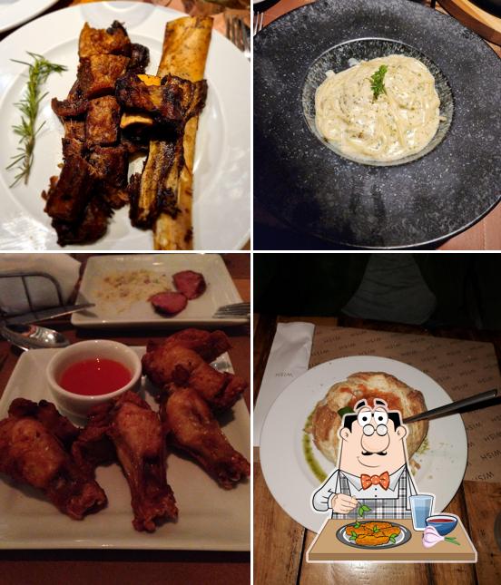 Asas de frango em Restaurante Forneria Serrano