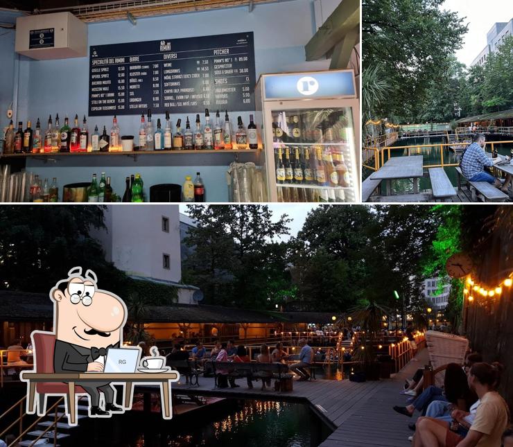 Gli interni di Rimini Bar