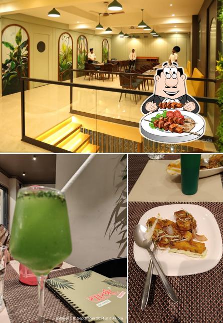 The photo of food and interior at Sarathi Executive