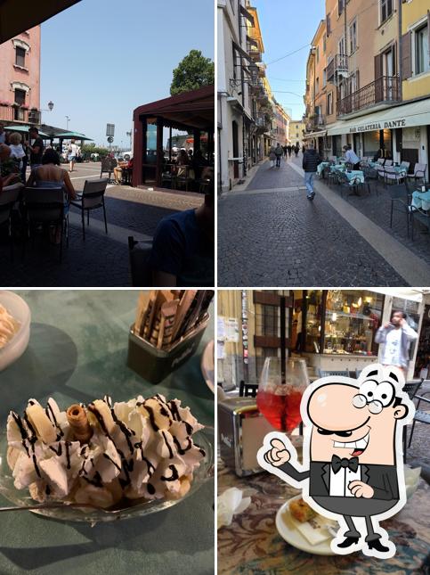 Gli interni di Bar Gelateria Dante