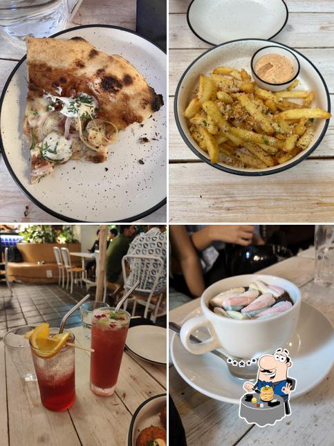 Meals at DaNonna's Pizzeria