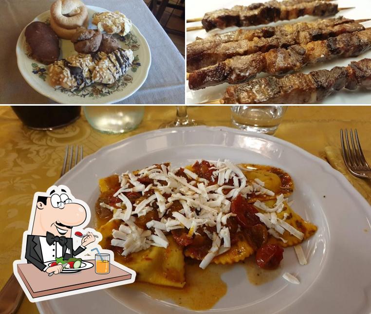 Cibo al Hotel Ristorante Le Gole