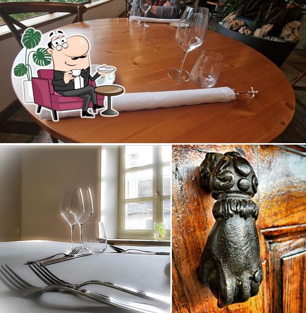 Gli interni di Maison Flipot Ristorante Torre Pellice