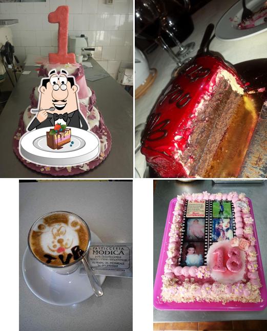 Torta al cioccolato al Antica Pasticceria Modica