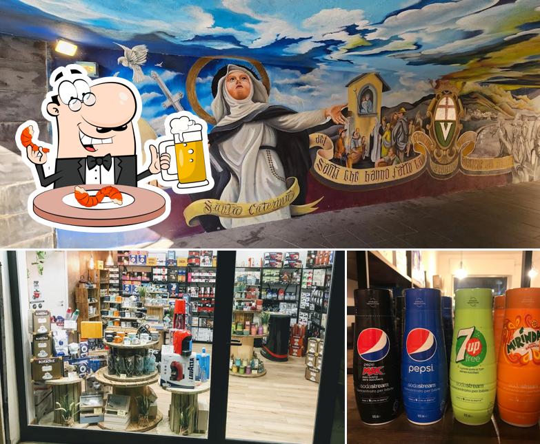 Puoi prenderti un rinfrescante bicchiere di birra chiara o scura