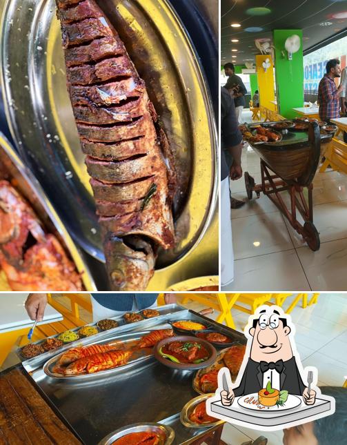 Food at Kalanji seafood restaurant
