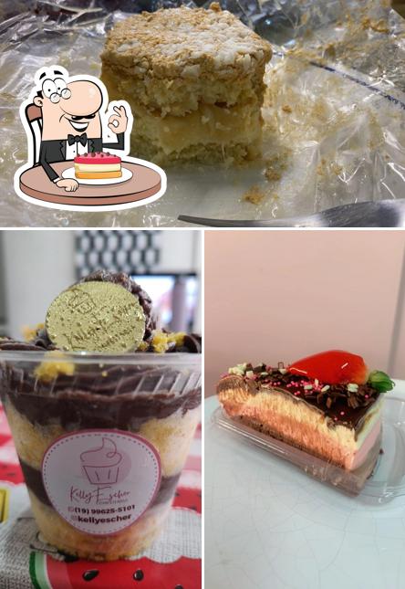 Bolo de queijo em Kelly Escher Confeitaria