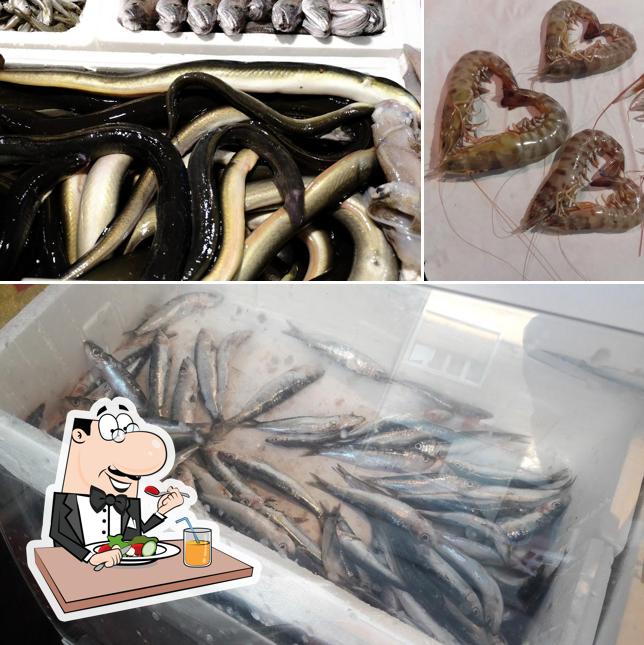 Cibo al Pescheria Nai Padova