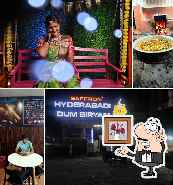 Check out how SAFFRON HYDERABADI DUM BIRYANI looks inside