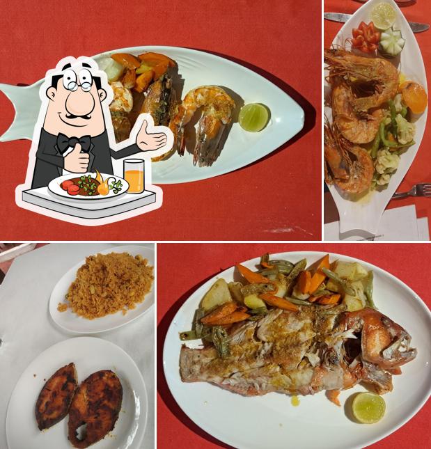 Food at Salt water Sea food Restaurant