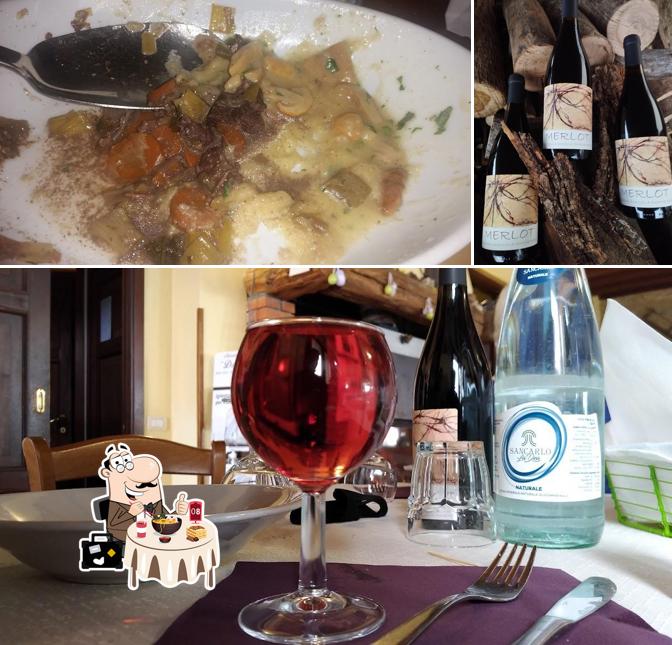 La cibo e bevanda del ristorante