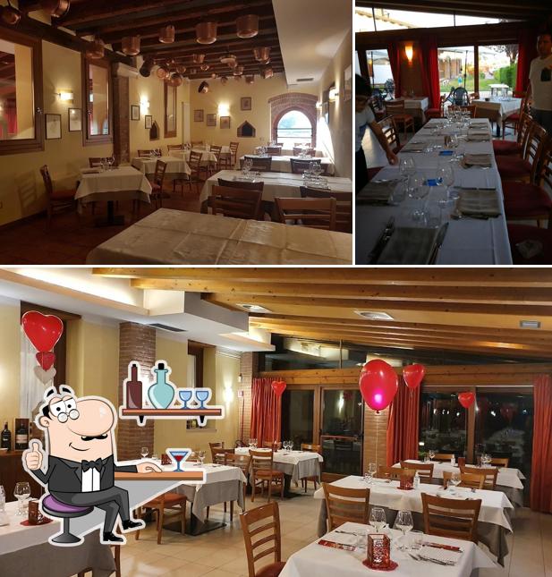 Gli interni di Locanda Veneta