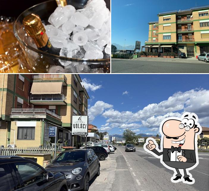 Gli esterni di Osteria Volsci