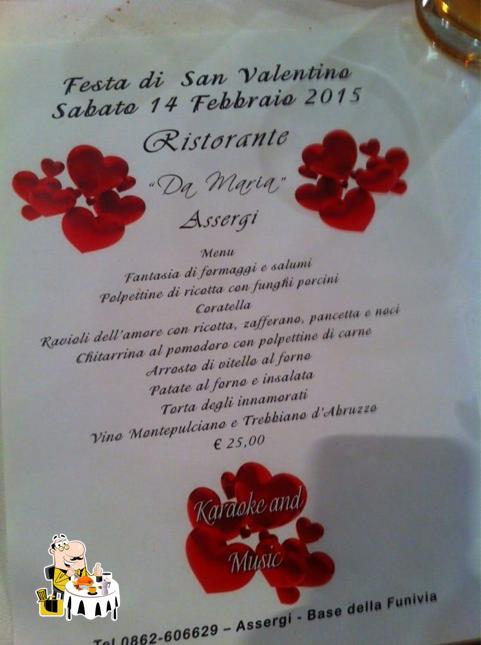 Cibo al Ristorante da Maria